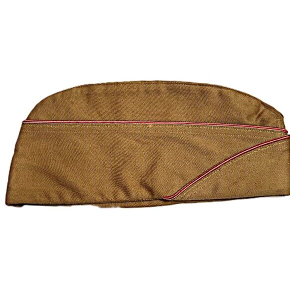 Vintage WWII 46th Infantry Regiment 1st Platoon Engineer Branch Garrison Cap - Picture 1 of 5